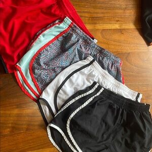 Bundle of 4 Nike dri-fit shorts. Women’s XS.